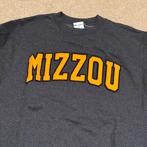 Champion Charcoal Gray Mizzou Tee